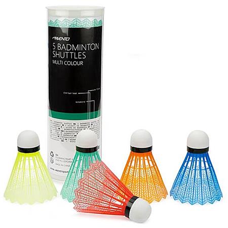 Žogice za badminton Avento Colours 5